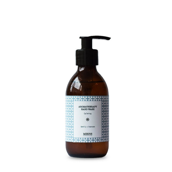Mirins Hand Wash - Calming - Lavender & Bergamot, with pump - Stuff & All Ltd 
