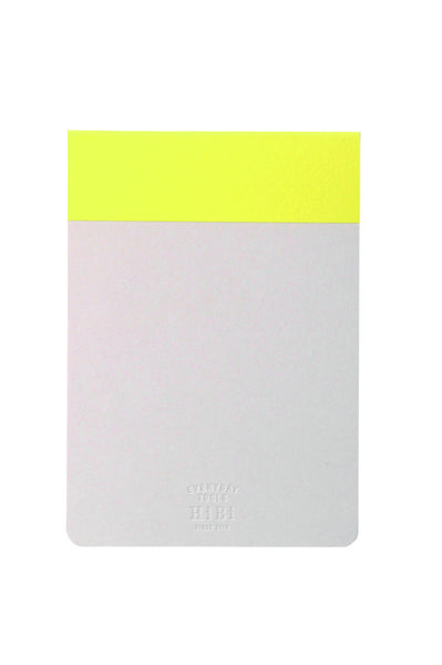 HiBi Memo Pad 12x8.5x0.8 cm Yellow - Stuff & All Ltd 