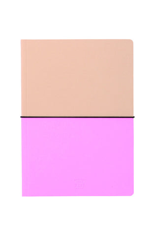 HiBi A5 Notebook H210xW148xD10mm Pink - Stuff & All Ltd 
