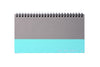 HiBi Weekly Notebook A5 11.8x21x1 cm Blue - Stuff & All Ltd 