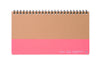 HiBi Weekly Notebook A5 11.8x21x1 cm Orange - Stuff & All Ltd 