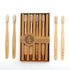 Men's Society Set of Four Bamboo Toothbrushes - Stuff & All Ltd 