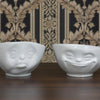Tassen 'Grinning' white porcelain bowl, 500ml - Stuff & All Ltd 