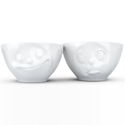 Tassen Set of 2 Bowls 200ml Happy and Oh Please - Stuff & All Ltd 