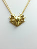 Phoebe 18 Carat Gold 'Sacred Heart' Deer Necklace - Stuff & All Ltd 