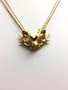 Phoebe 18 Carat Gold 'Sacred Heart' Deer Necklace - Stuff & All Ltd 