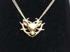 Phoebe 18 Carat Gold 'Sacred Heart' Deer Necklace - Stuff & All Ltd 