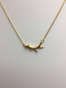 Phoebe Gold 18 Carat Stag Antler Necklace - Stuff & All Ltd 