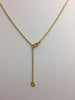 Phoebe Gold 18 Carat Stag Antler Necklace - Stuff & All Ltd 