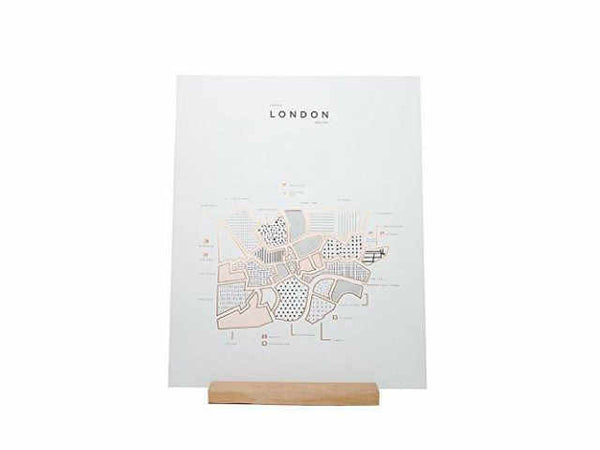 ROAM By 42 Pressed London Map - Stuff & All Ltd 
