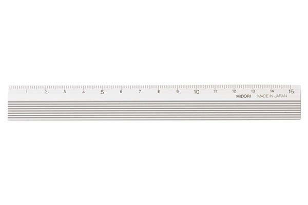 Midori Aluminium Ruler - Stuff & All Ltd 