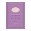 Midori Colour Paper Notebook A5 Purple - Stuff & All Ltd 