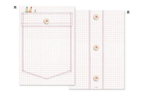 Midori Envelope Pad Pocket - Stuff & All Ltd 