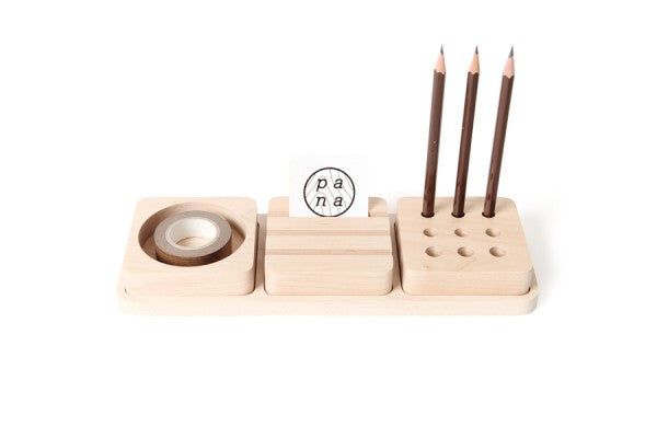 Pana Objects Stationery Set Maple Wood - Stuff & All Ltd 