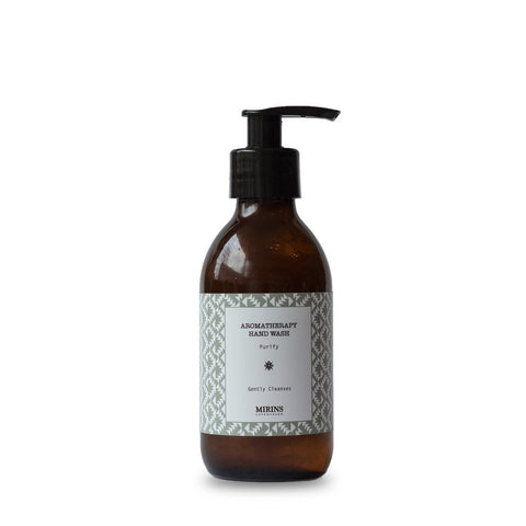 Mirins Hand Wash - Purify - Grapefruit, Rosemary & Tea Tree, with pump - Stuff & All Ltd 