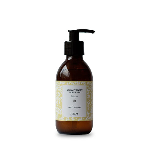Mirins Hand Wash - Recharge - Lemon, Ginger & Lemongrass, with pump - Stuff & All Ltd 